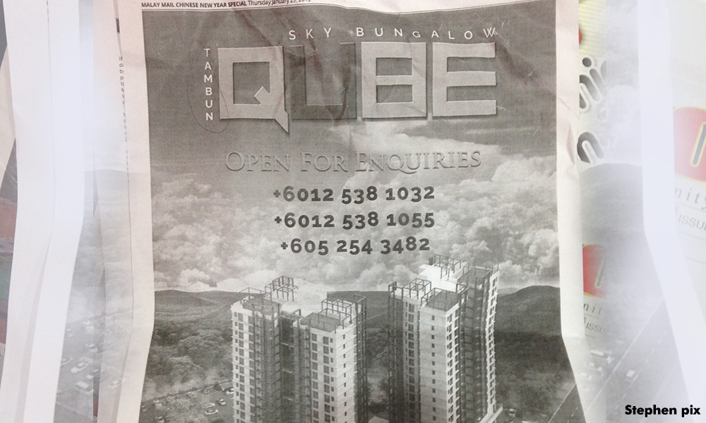 Building project in Tambun raising anxiety