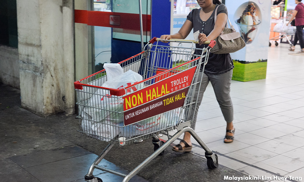 Ministry mulls guidelines on halal, non-halal trolleys
