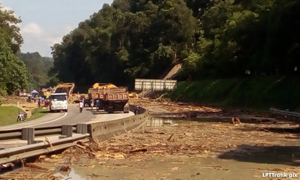 'Logging in Lentang continues despite Karak mud flood'