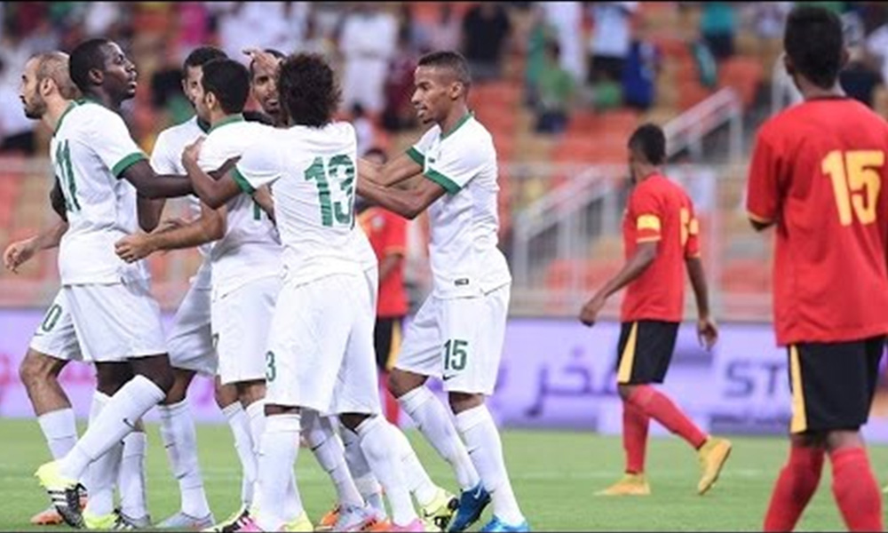 Arab Saudi pula ratah lawan 10 - 0