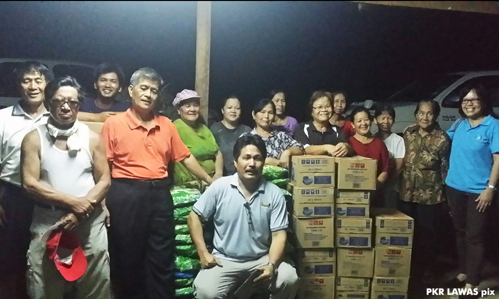 PKR brings supplies to 93 flood-hit families in Lawas