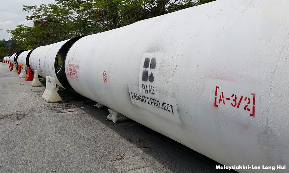 Langat 2 water plant 62 pct ready - Ongkili