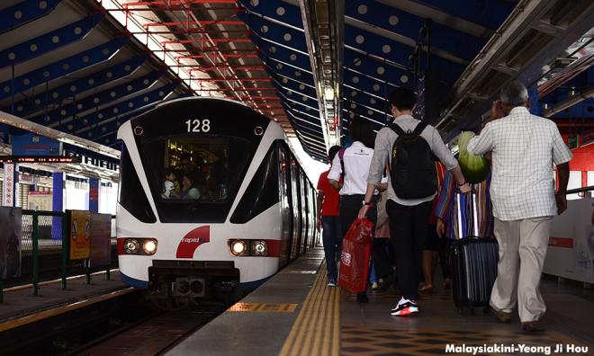 Periksa suhu badan antara peraturan sebelum guna tren Rapid KL