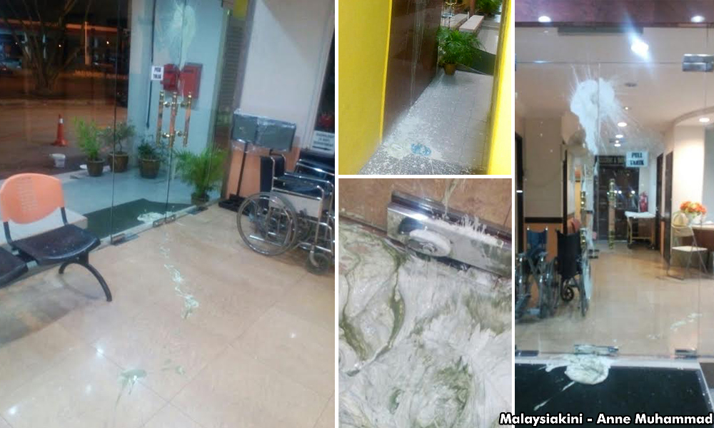 Hospital vandalised over religious issue a sad indictment