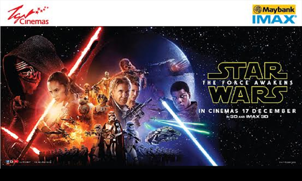 Star Wars: The Force Awakens lebih awal di TGV