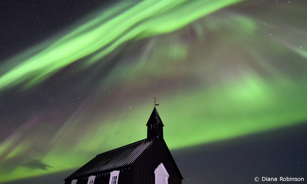 Aurora Borealis lebih terang di ambang 2016