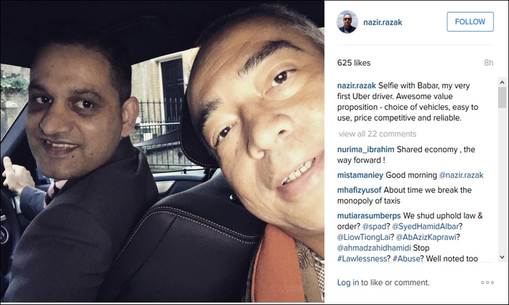 Nazir Razak puji Uber: Murah dan boleh dipercayai