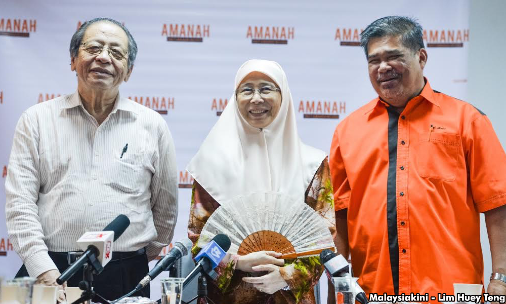 Why not PKR, Amanah and DAP form one mega party?
