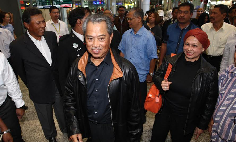 Muhyiddin remains tightlipped on return from holiday