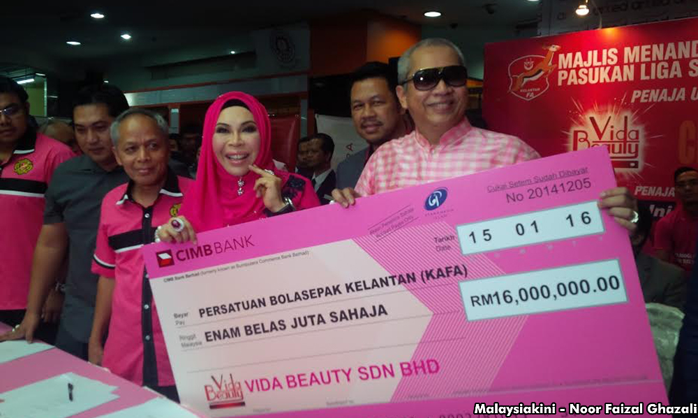 Vida Beauty, Kafa tandatangani kontrak RM16 juta