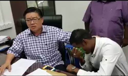 Karpal's ex-driver sheds tears in seeking aid for sick parents