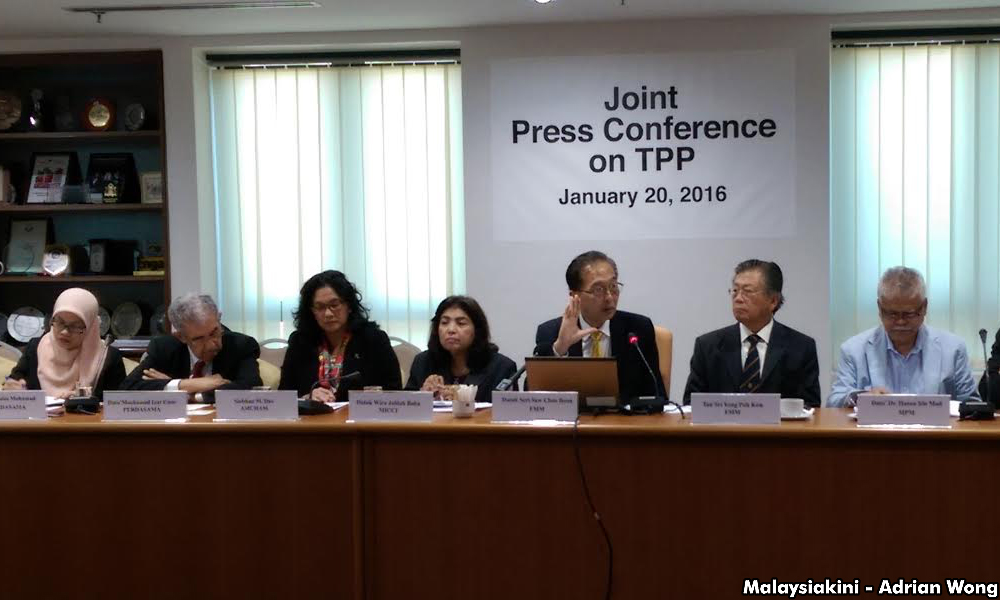 Seven business groups support controversial TPPA