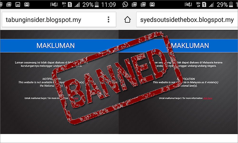 'Years of work gone' after MCMC blocks freelance journo's site