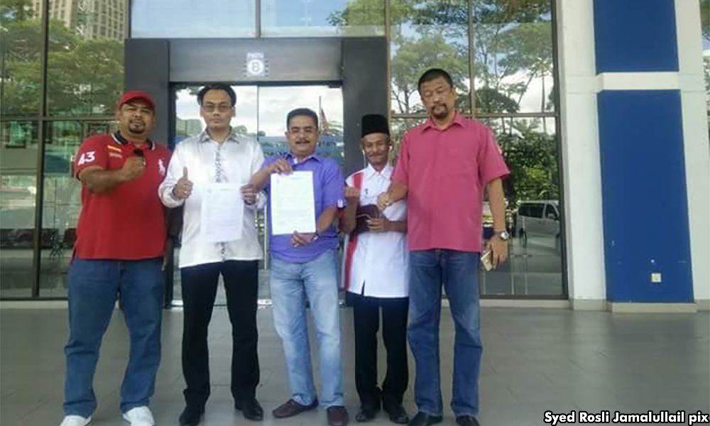 Ali Tinju buat laporan polis lakaran Najib bermuka ‘badut’
