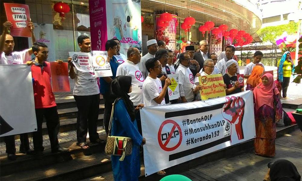 30 million Malaysians, but only 50 defending Bahasa?