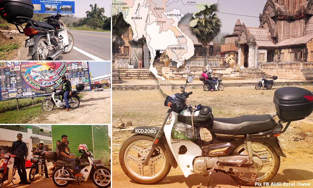 Naik 'kapcai' hingga ke sempadan China