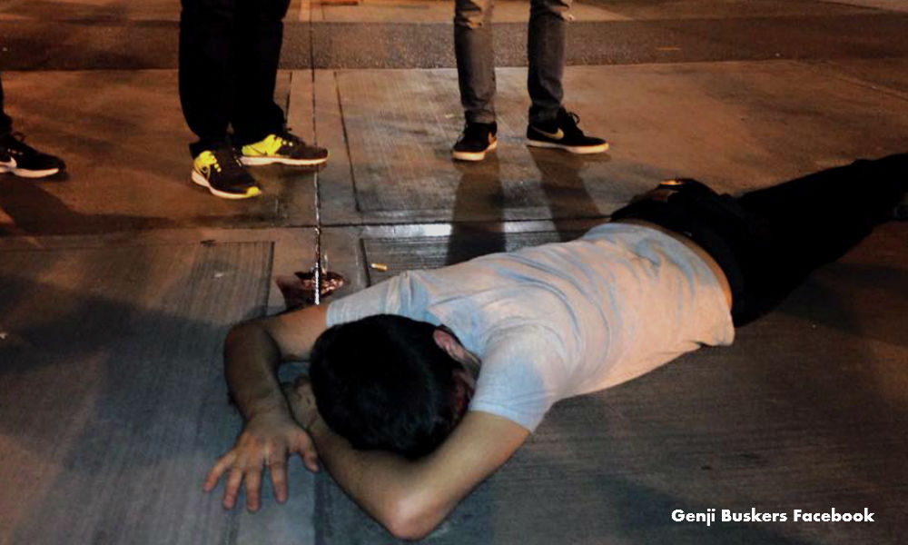 Suspect in busker's wife molest was drunk, say cops