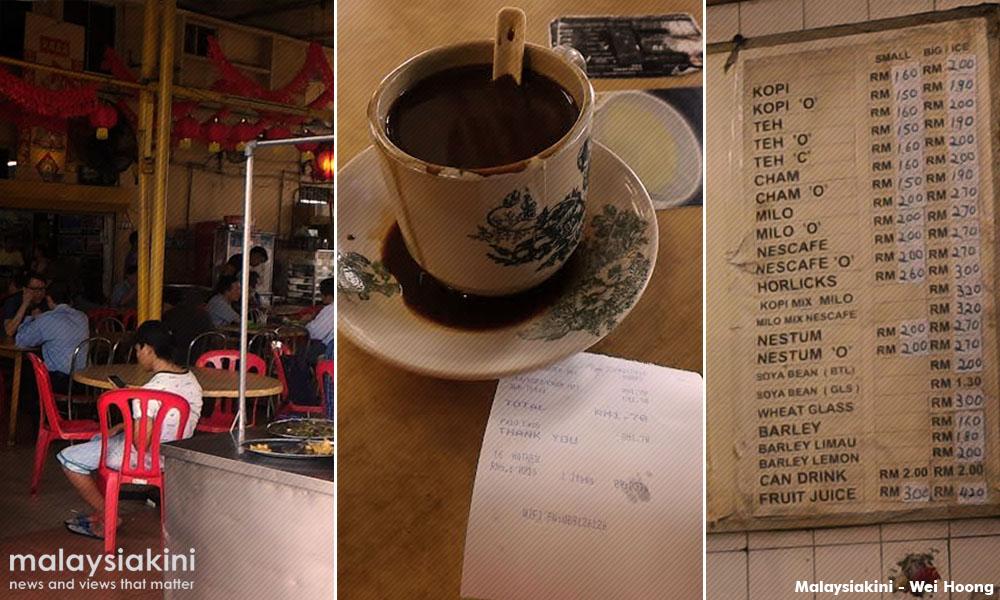 A cup of coffee costs a lot more now