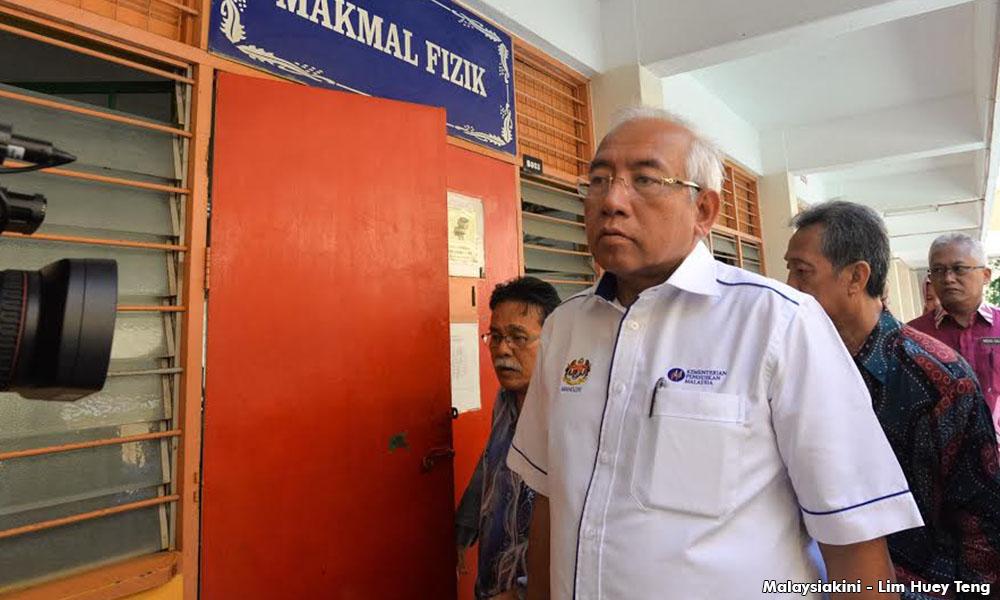 School maintenance gov't obligation, says Education Minister