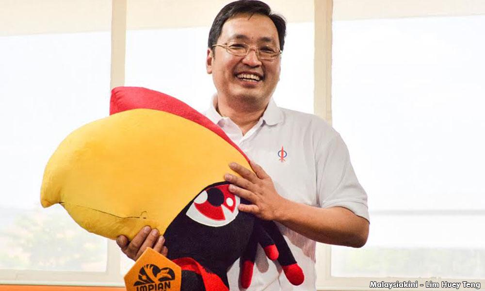 DAP's Ubah mascot returns as warrior for S'wak polls