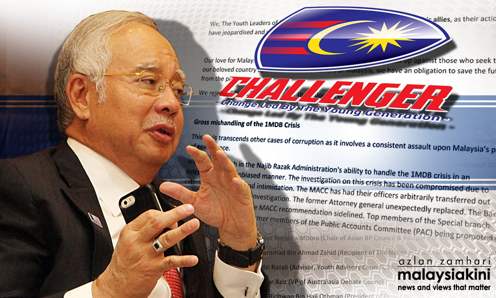 Second youth group raps Challenger for slamming PM