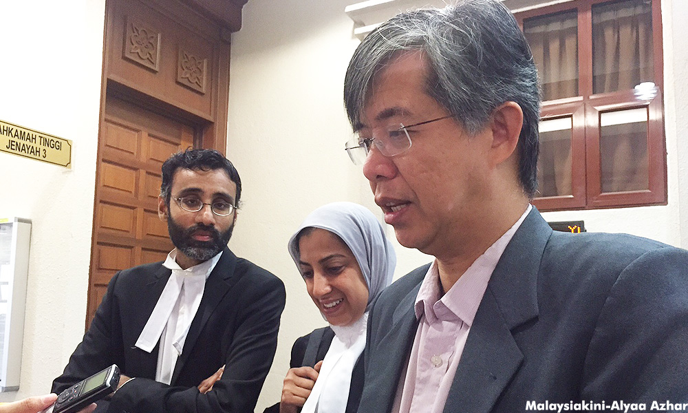 Tian Chua shouldn't have been charged in the first place