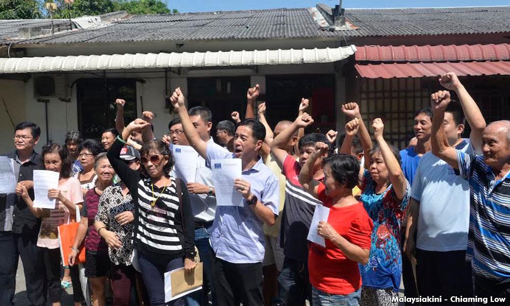 Penang BN: Residents demand proper compensation