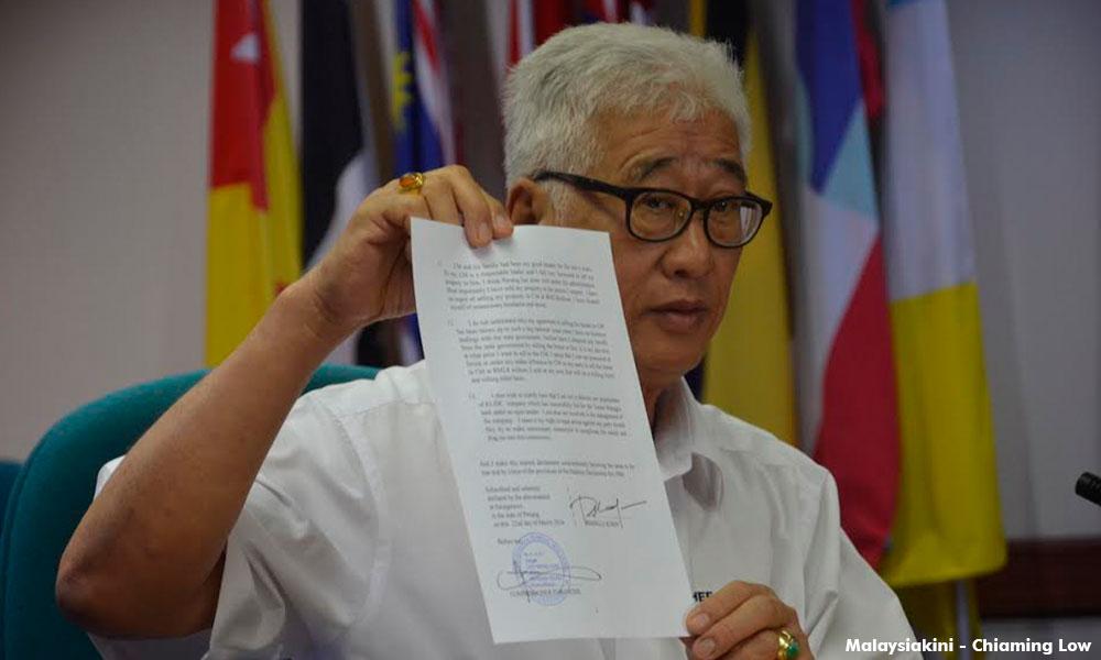 Police quiz bungalow seller Phang for four hours
