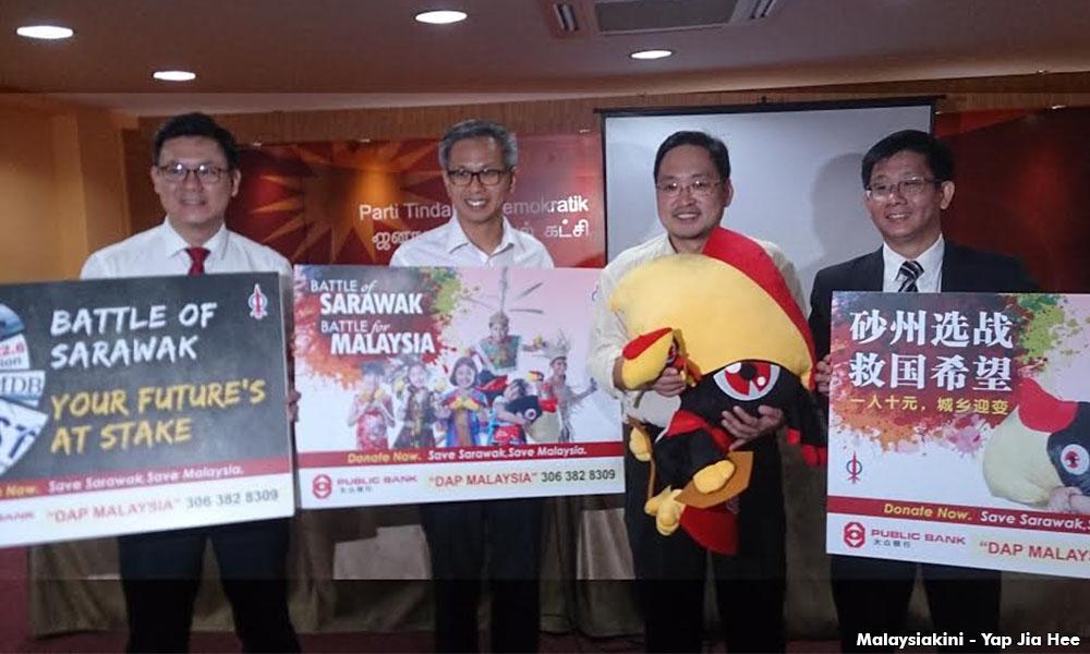 DAP all set to go, launches S'wak polls fund-raising campaign