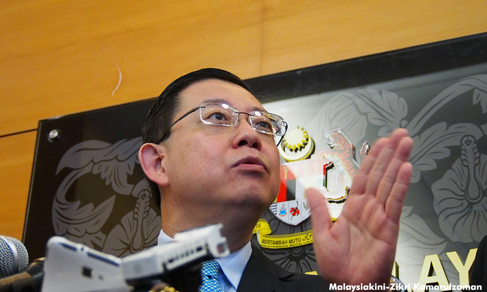 Penang CM sends demand letter to The Star for alleged defamation