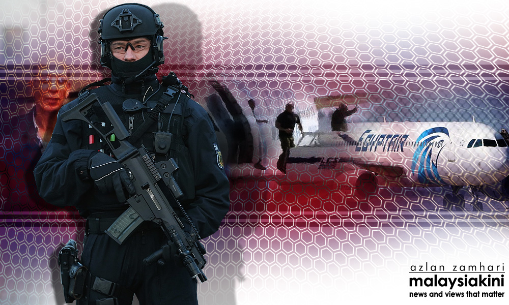 Fake explosive belt used to hijack Egyptian passenger jet