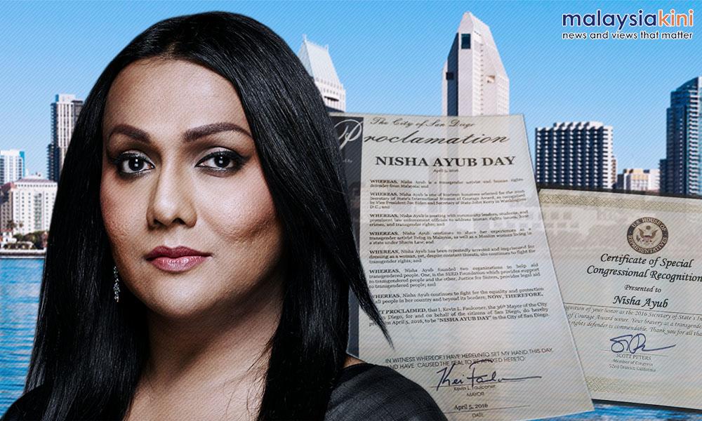 US city named April 5 'Nisha Ayub Day' for M’sian activist