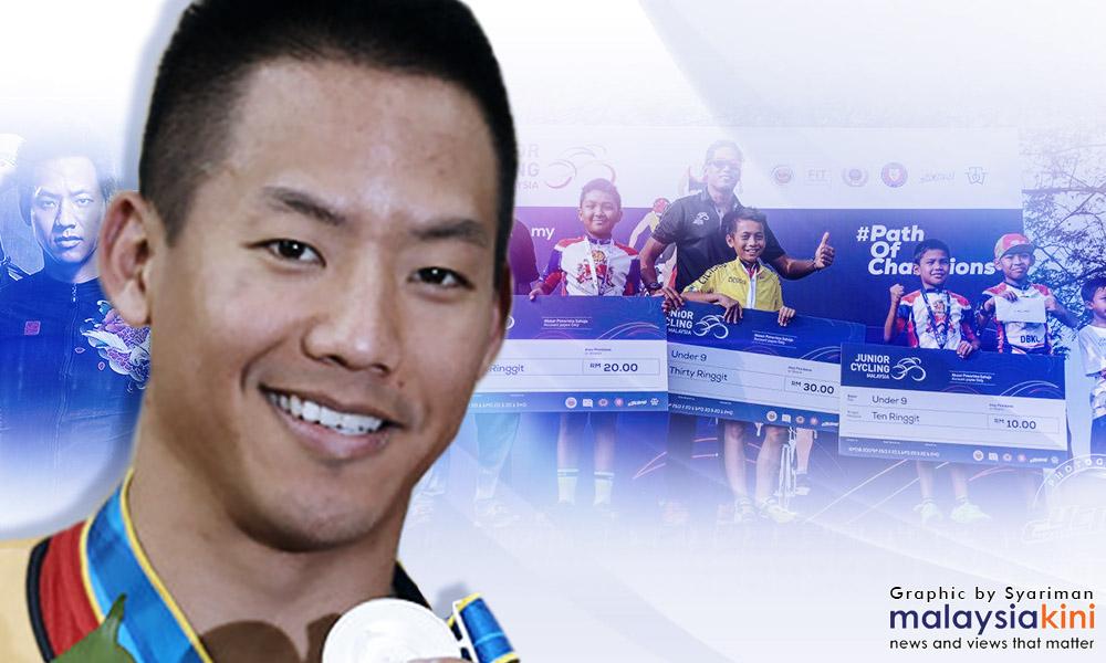 Amid 'RM10 prize' imbroglio, cycling champ shares his tale