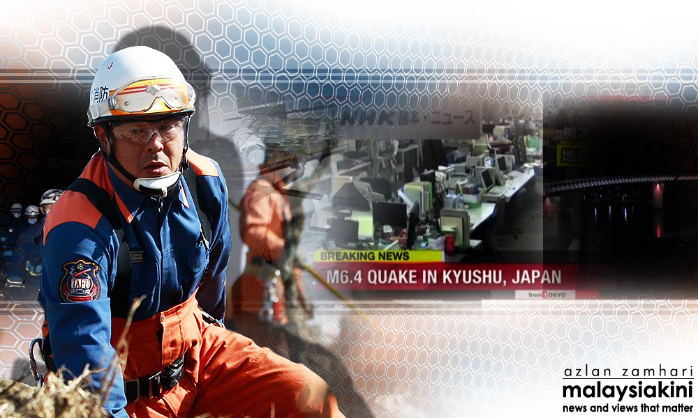 Second earthquake in Japan's Kumamoto prefecture