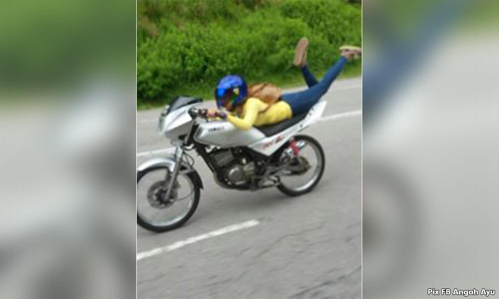 Penunggang 'superman' dipenjara 2 hari, denda