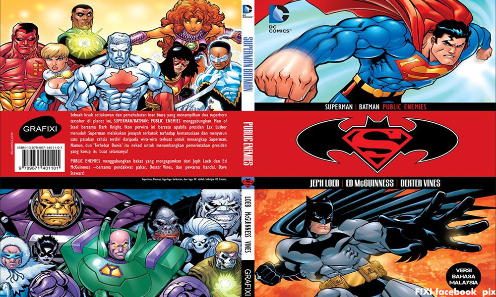 Syarikat M'sia dapat hak terjemah DC Comics