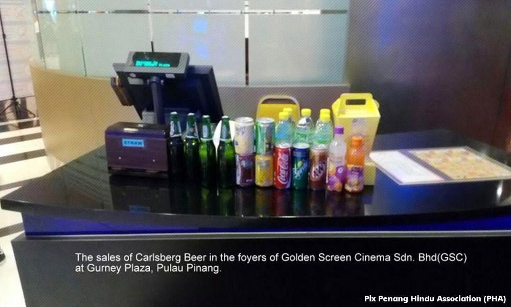 Penang Hindu NGO wants ban on sale of beer in cinemas