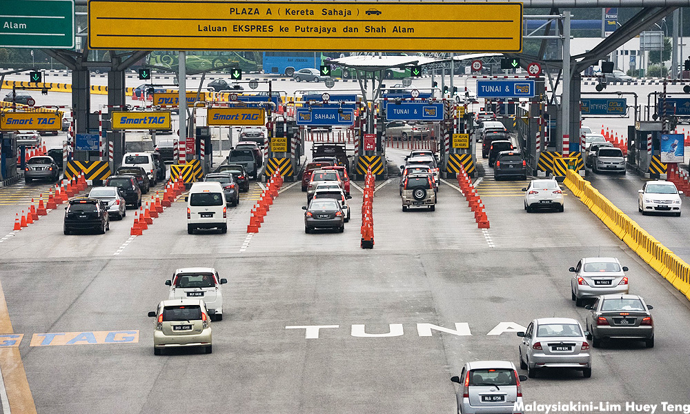 Gov't abolishes four tolls in Selangor, Kedah, Johor