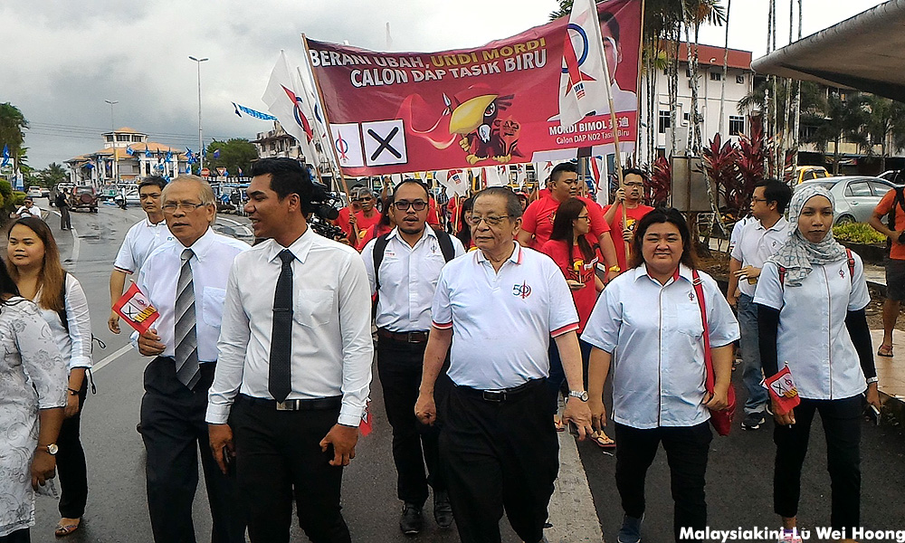 Tasik Biru a litmus test for DAP in Dayak seats, says Kit Siang