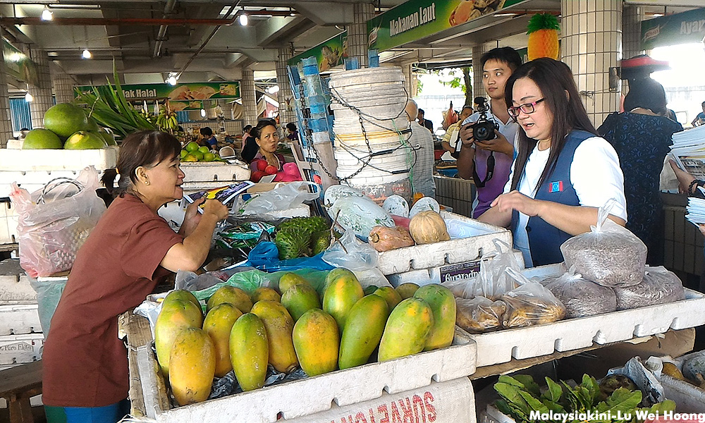 民众抱怨为何希盟自相残杀<br>温夏妮阐明最大敌人是国阵