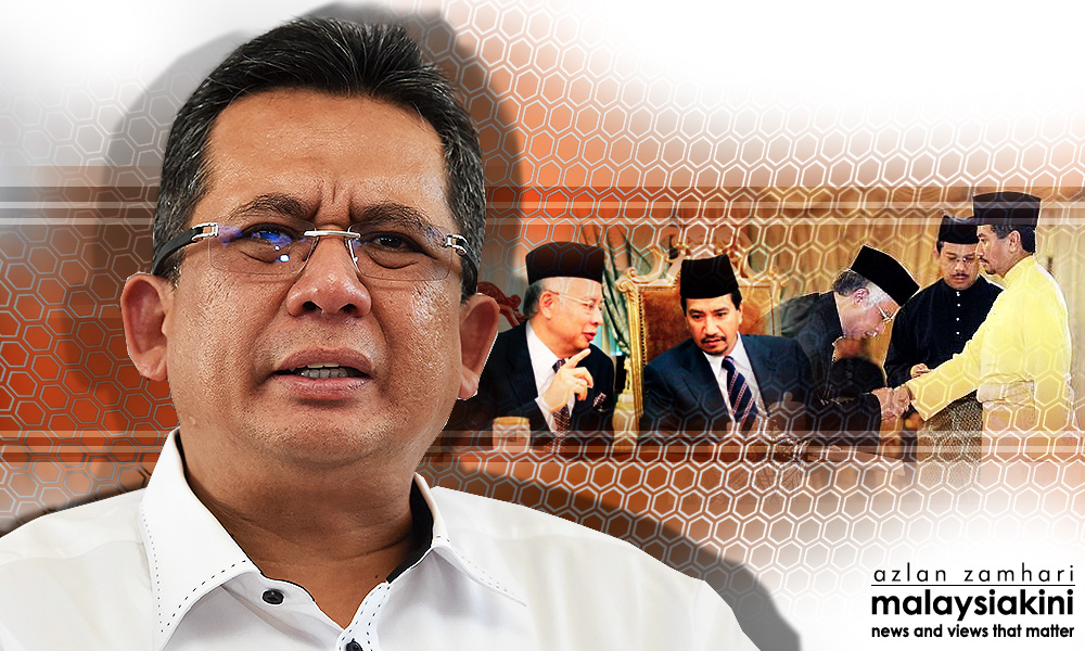 Ask PM, says embattled menteri besar