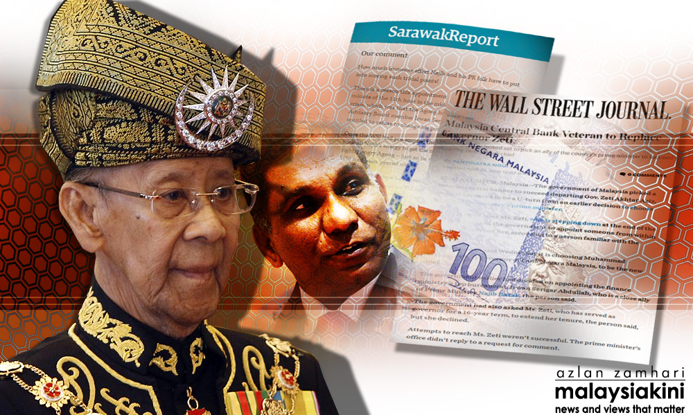 WSJ report sullies Agong's name, says PM's aide