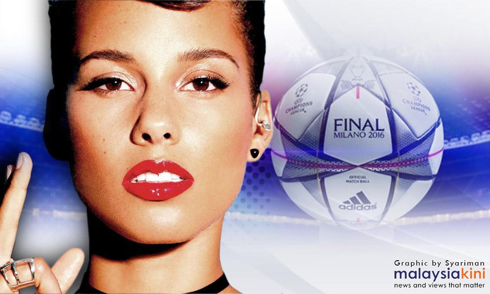 Alicia satukan dunia dengan muzik, bola